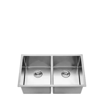 50/50 Z/R Sink 18G 32"x18"x9" Depth