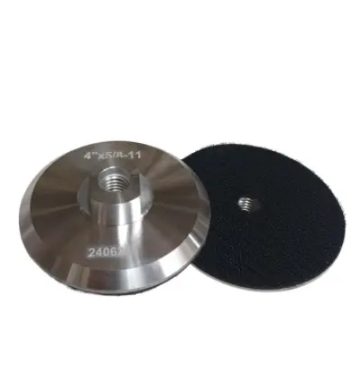 Backer pad Aluminum 4" STEEL