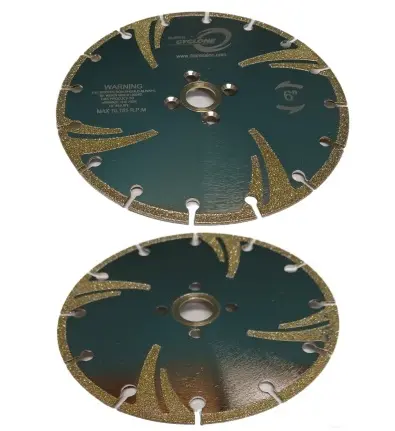 Blade Electroplated 6" DRY Marble SUPERCYCLONE