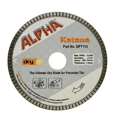 Blade Katana 4-1/2" ALPHA