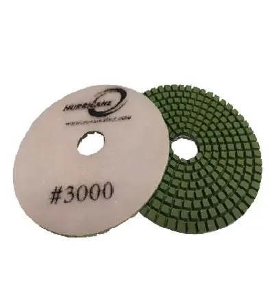 Block 4"/3000 WET Polishing Pad HURRICANE