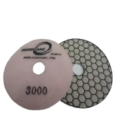 Hurricane 4"/3000 DRY Polishing Pad