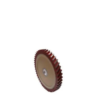 Milling Wheel 14"x1.1/2" TEFLON STEEL