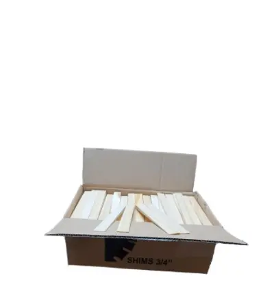 SHIMS WOOD 8"x3/4" Box (300units) STEEL