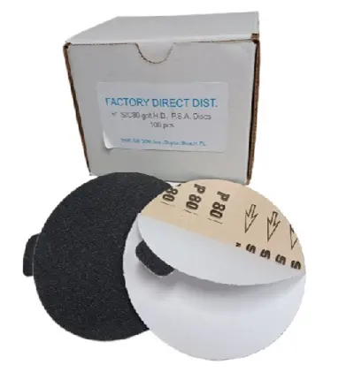 Sandpaper 5"/KIT Box(100pcs) WET/DRY Self Adhesive