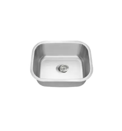 Undermount Single Bar Sink 18G 18"x16"x8" Depth