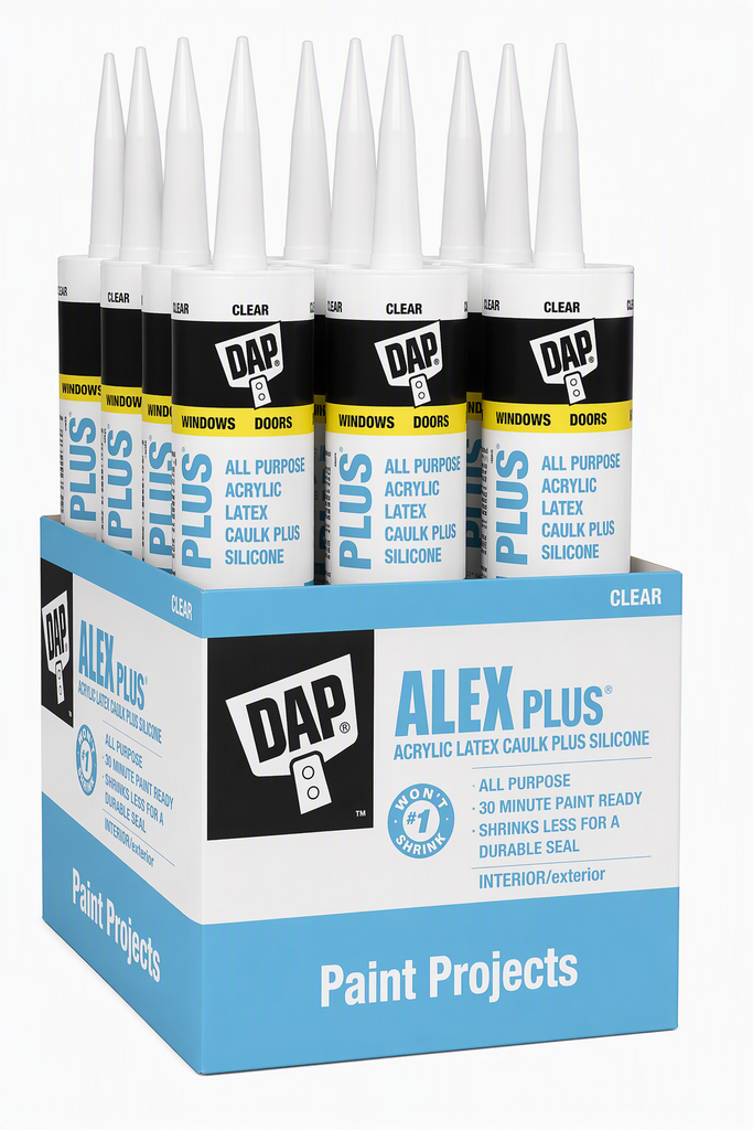 Alex Plus Siliconized Acrylic Caulk Clear 