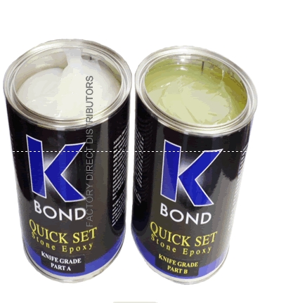 Epoxy solid 1 GALLON A&B Quick Set(2pcs) K-BOND
