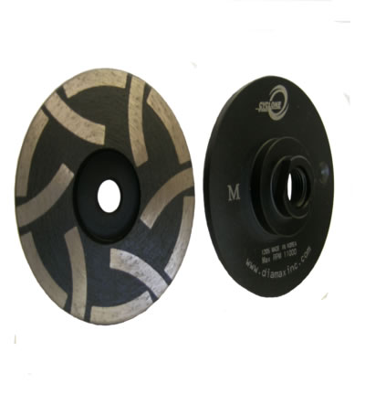 Cup Wheel FLAT Resin 4"/Medium CYCLONE