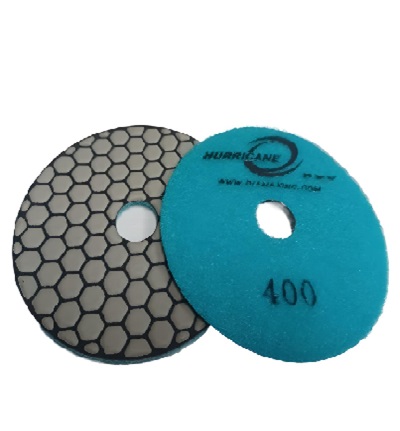 Hurricane 4"/400 DRY Polishing Pad