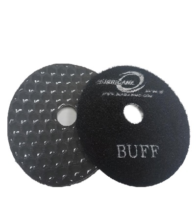 Hurricane 4"/BBLACK DRY Polishing Pad