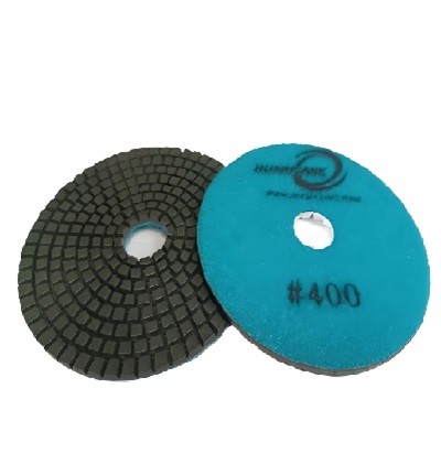 Block 4"/400 WET Polishing Pad HURRICANE