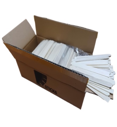 STICKS W/Straight Edge end Box(500pcs) STEEL