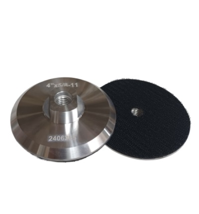 Backer pad Aluminum 4" STEEL