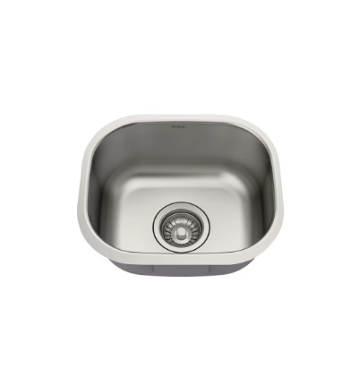 Undermount NS-105 Single Sink 18G 15"x13.1/8"x7" Depth