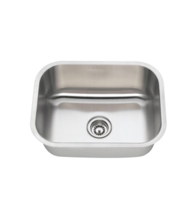 Undermount D-STYLE Sink 18G 23.1/4"x 21" 9 Depth