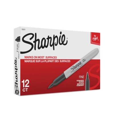 Marker BLACK SHARPIE by Units