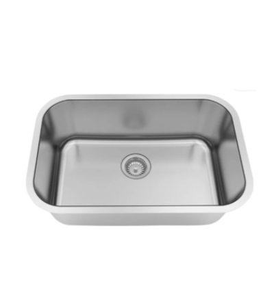 Undermount LARGE Single Sink 18G 29.3/8"x18"x 9" Depth