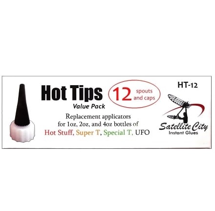 Sat. Hot Tips 20mm 2/box Replacement Spoots