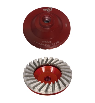 Cup Wheel HURRICANE 4"/Medium Turbo