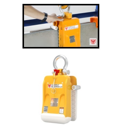 LIFTER 50 W/ROLLERS WHITE for Slabs AARDWOLF