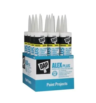 [DAP18152] Alex Plus WHITE 35 YRS Caulk Box(12pcs)