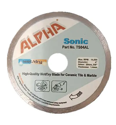 [TS04AL] BLADE 4” Sonic Dry ALPHA