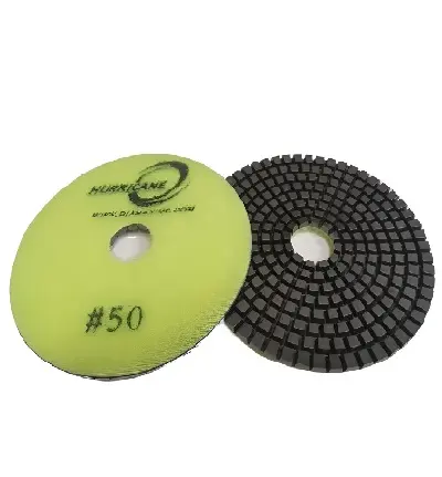 [PDRE450] Block 4"/50 WET Polishing Pad HURRICANE