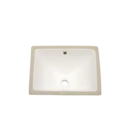 [SQ1813-B] Ceramic BEIGE Square Sink 18"x13"x7.1/2" Depth