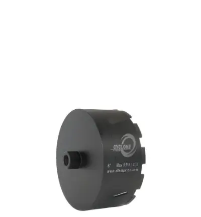 [CDBS600] Core Bit 6" WET/DRY Laser Welded CYCLONE rpm: 1400
