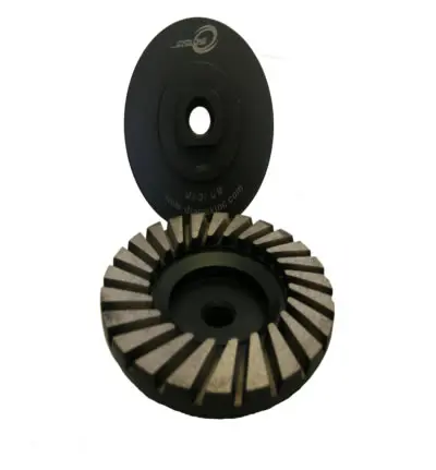 [CW4M] Cup Wheel CYCLONE 4"/Medium Turbo