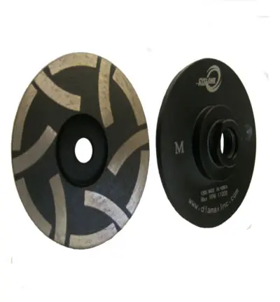 [CWFRN4M] Cup Wheel FLAT Resin 4"/Medium CYCLONE