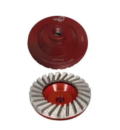 [HCW4M] Cup Wheel HURRICANE 4"/Medium Turbo