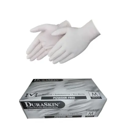 [DN2327] Gloves LATEX (M) Disposable Box(100pcs)