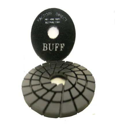 [PD3BUFFW] Spiral 3"/BWHITE WET Polishing Pad CYCLONE