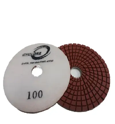 [PD4100SF] Spiral 4"/100 WET Polishing Pad CYCLONE