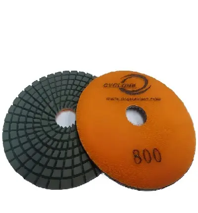 [PD4800SF] Spiral 4"/800 WET Polishing Pad CYCLONE