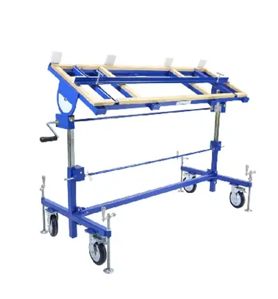 [KPT8340-W] Table for Kitchen Processing -WHITE Rubber AARDWOLF