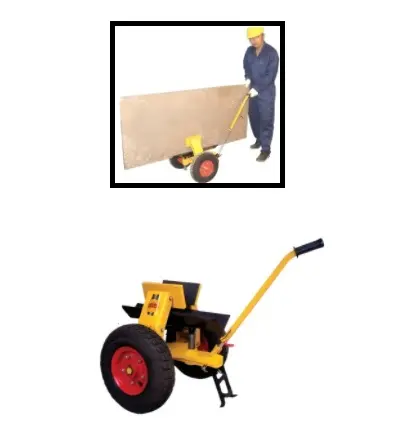 [SLT13M3-W] Trolley Self Locking M3 WHITE RUBBER  ABACO