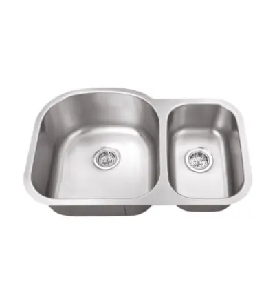 [PR70309/7-18G] Undermount 70/30 Sink 18G 31.1/2"x20.1/2"x 9" Depth