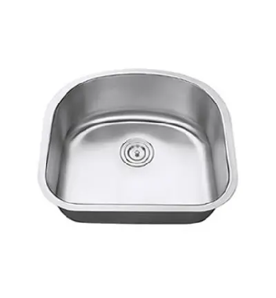 [PR23219DS-18G] Undermount D-STYLE Sink 18G 23.1/4"x 21" 9 Depth