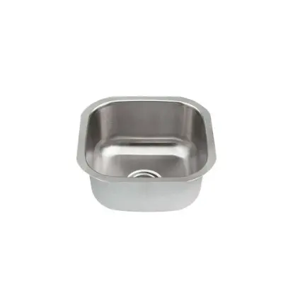 [PR16167B-18G] Undermount NS-103 Single Sink 18G 16"x16"x 8" Depth