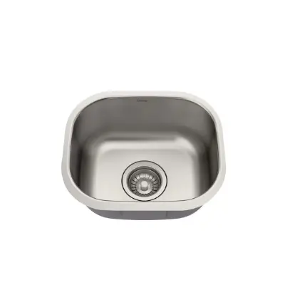 [PR15137B-18G] Undermount NS-105 Single Sink 18G 15"x13.1/8"x7" Depth