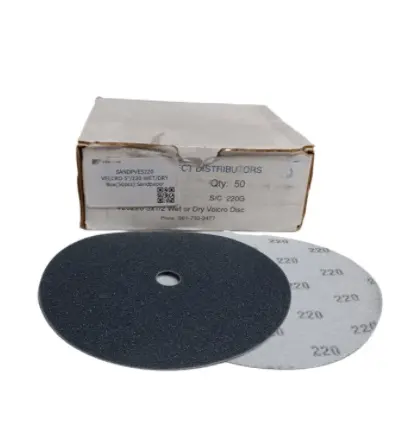 [SANDPVE5220] VELCRO 5"/220 WET/DRY Box(50pcs) Sandpaper