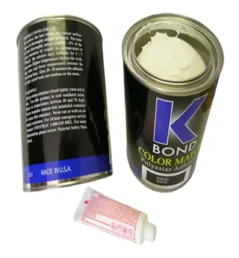 [WHITEPASTE0250] WHITE Solid 1 QUART K-BOND