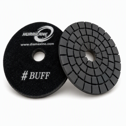 Hurricane Wet Polishing Pad Black & White 