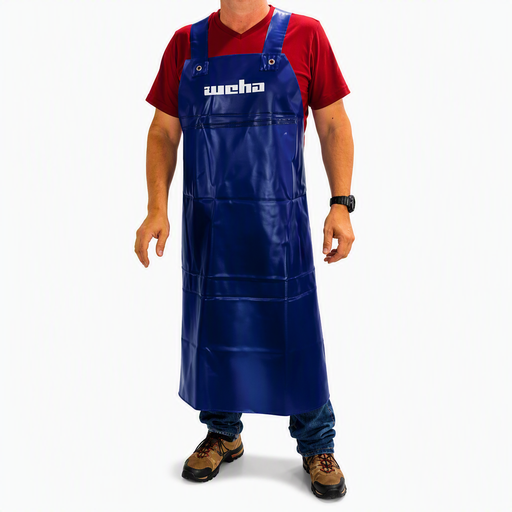 [WEHA70501] Weha Blue Double Layer Apron