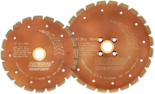 Terminator BigFoot Electroplated Marble Blade