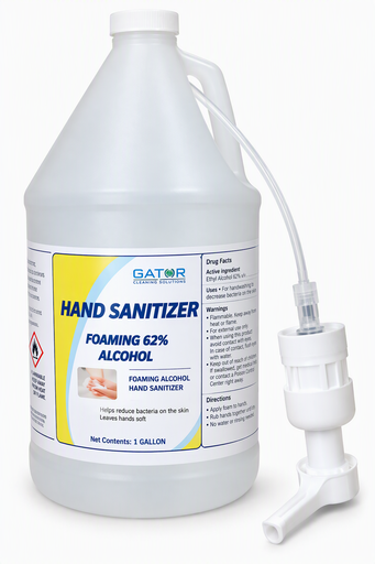 [UN1170] Gator Hand Sanitizer 62% Foaming Alcohol